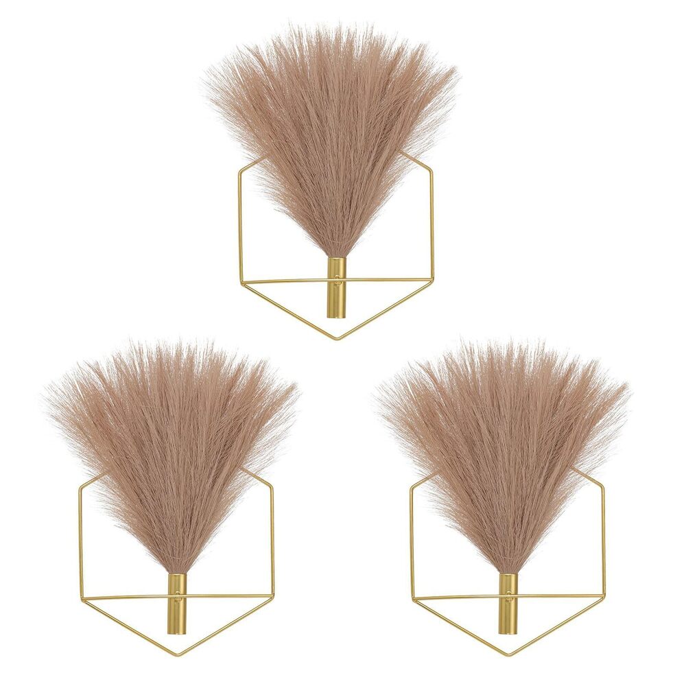 4045 Boho Wall Decor, Hexagonal Wall-Mounted Metal, Hanging Artificial